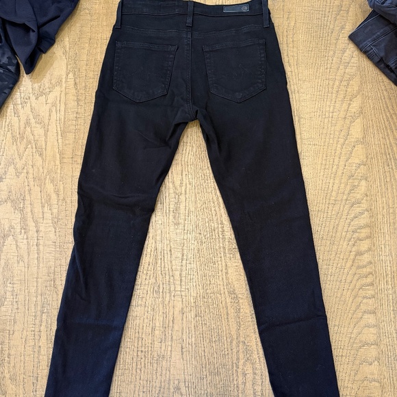 AG Jeans: The Farrah Skinny Ankle Size 25R Black - Picture 2 of 5